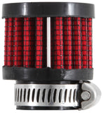 K&N 0.75 inch ID 1.375 inch OD 1.125 inch H Clamp On Crankcase Vent Filter - 62-1560