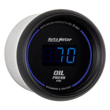Autometer Cobalt Digital 52.4mm Black 0-100psi Oil Pressure Gauge - 6927