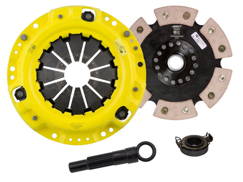 ACT 1991 Toyota Corolla HD/Race Rigid 6 Pad Clutch Kit - TL3-HDR6