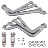 BBK 2010-15 Camaro Ls3/L99 1-7/8 Full-Length Headers W/ High Flow Cats (Titanium Ceramic) - 4054