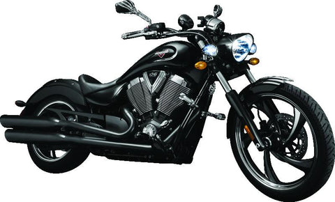 Kuryakyn Trident Dually Without Adapters Black - 7567