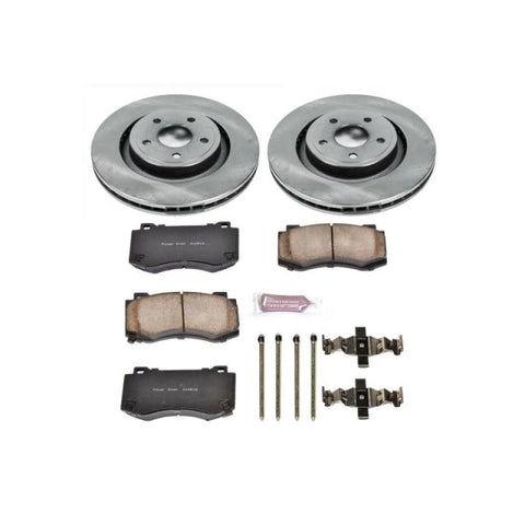 Power Stop 06-10 Jeep Grand Cherokee Front Autospecialty Brake Kit - KOE2924