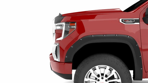 Lund 2020 Chevy Silverado 2500HD/3500HD RX-Style 4pc Textured Fender Flares - Black - RX146T