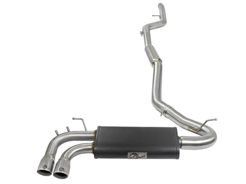 aFe MACHForce XP Exhausts Cat-Back SS-304 w/ Polished Tips 12-16 BMW 328i/428i (F30/F32) (t) N20 - 49-36329-P