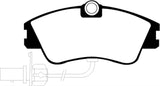 EBC 00 Volkswagen Eurovan 2.8 (Lucas) with Wear Leads Greenstuff Front Brake Pads - DP61030/2
