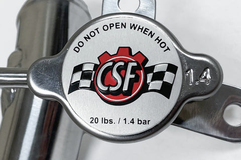 CSF 13+ BRZ / 13-20 Toyota 86 / 22+ GR86 Aluminum Filler Neck w/ High Pressure Radiator Cap - 8044