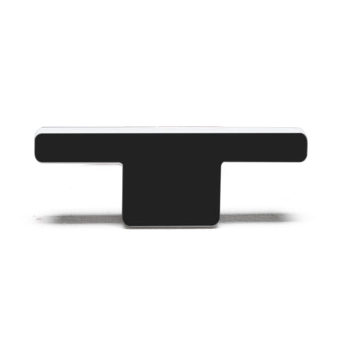ORACLE Lighting Universal Illuminated LED Letter Badges - Matte Blk Surface Finish - T - 3141-T-005