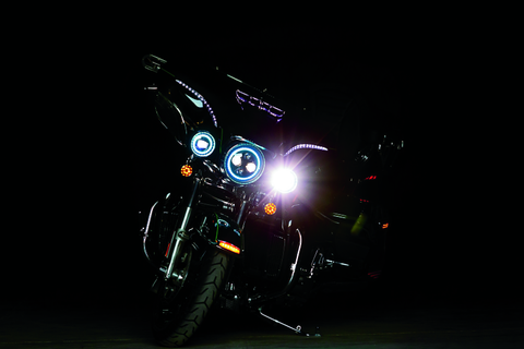 Kuryakyn Bat Lashes LED Sequential Run-Turn Chrome - 7131