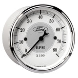 Autometer 3 1/8in In-Dash 8000 RPM Incandescent Flood Lit Tachometer - 880088