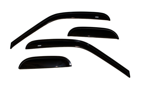 AVS 97-03 Ford F-150 Supercab Ventvisor Outside Mount Window Deflectors 4pc - Smoke - 94808