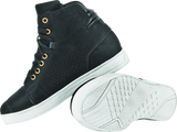 Speed and Strength Mad Dash Leather Shoes Black/White Womens - 6 - 880470