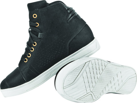 Speed and Strength Mad Dash Leather Shoes Black/White Womens - 6 - 880470