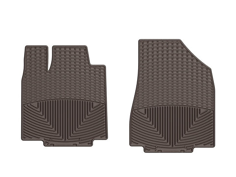 WeatherTech 2013+ Infiniti JX Front Rubber Mats - Cocoa - W298CO
