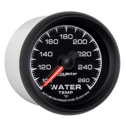 Autometer ES 52.4mm 100-260 deg. F Water Temperature Gauge - 5955
