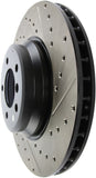 StopTech 07-09 BMW 335 (E90/E92/E93) Slotted & Drilled Left Front Rotor - 127.34093L