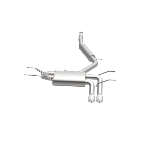 MagnaFlow 15-16 Mazda Miata MX-5 L4 2.0L SS Cat-Back Perf Dual Pass Side Rear Exit Exhaust 3in Tips - 19132