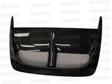 Seibon 06-07 Subaru WRX/STi STi Carbon Fiber Hood Scoop - Only Fits OEM Hoods (Not Seibon Hoods) - HDS0607SBIMP-STI