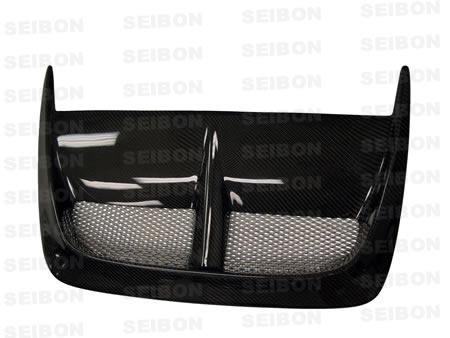 Seibon 06-07 Subaru WRX/STi STi Carbon Fiber Hood Scoop - Only Fits OEM Hoods (Not Seibon Hoods) - HDS0607SBIMP-STI