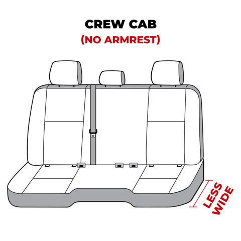 Covercraft 11-24 Dodge Ram Polycotton SeatSaver Custom Second Row Seat Covers - Tan - SS7432PCTN