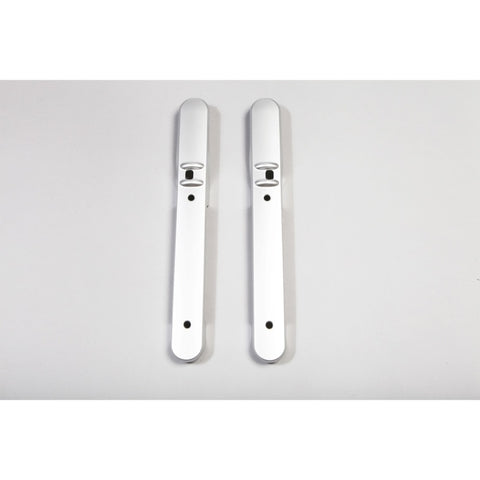 Rugged Ridge 07-10 Jeep Wrangler JK Silver Front Door Handle Trim - 11151.16