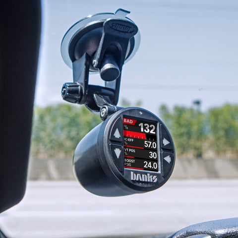 Banks Power 52mm Single Gauge Pod Kit w/ Sticky Base - 63341