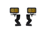 Diode Dynamics 2022 Toyota Tundra C2 Sport Stage Series Ditch Light Kit - Yellow Combo - DD7390