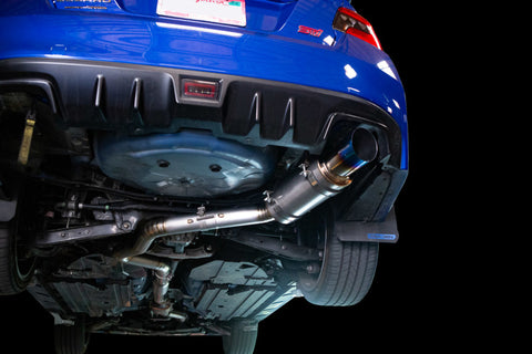 Revel 15-21 WRX/STi 11-14 WRX STi 08-14 WRX Ultra Ti Titanium Single Exit Catback Exhaust - T60188R