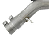aFe Takeda 3in 304 SS Axle-Back Exhaust System w/ Blue Flame Tip 16-18 Ford Focus RS 2.3L (t) - 49-33104-L