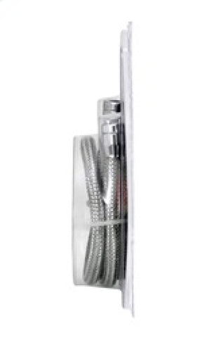 Spectre Stainless Steel Flex Vacuum Hose 5/32in. - 3ft. - Chrome - 19198