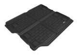 3D MAXpider 18-21 Jeep Wrangler Unlimited JL w/ Sub/Flat Load Floor Kagu Cargo Liner - Black - M1JP0231309