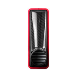 Mishimoto Universal Carbon Fiber Intercooler - Matte Tanks - 450mm Gold Core - S-Flow - C V-Band - MMINT-UCF-M4G-S-C