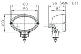 Hella Worklight 1Ga - H15161037