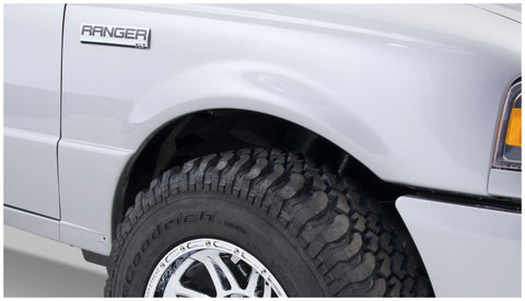 Bushwacker 93-11 Ford Ranger Styleside Extend-A-Fender Style Flares 4pc 72.0/84.0in Bed - Black - 21910-01
