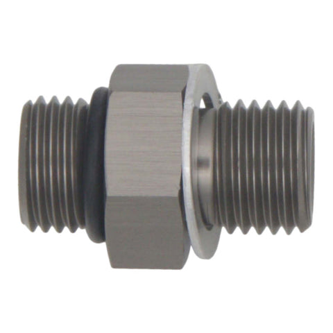 DeatschWerks 6AN ORB Male To 14 X 1.5 Metric Male (Incl O-Ring and Crush Washer) - 6-02-0603
