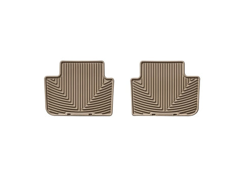 WeatherTech 04+ BMW X3 Rear Rubber Mats - Tan - W146TN