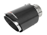 aFe MACH Force-Xp 3in to 2-1/2in Stainless Steel Axle-Back Exhaust Carbon - 15-17 Volkswagen GTI - 49-36417-C