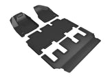 3D MAXpider 18-22 Chrysler Pacifica Hybrid R1 R2 R3 - Kagu Black - L1CY00701509