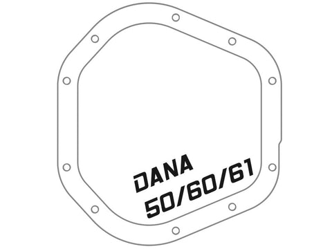afe Front Differential Cover (Raw; Street Series); Ford Diesel Trucks 94.5-14 V8-7.3/6.0/6.4/6.7L - 46-70080