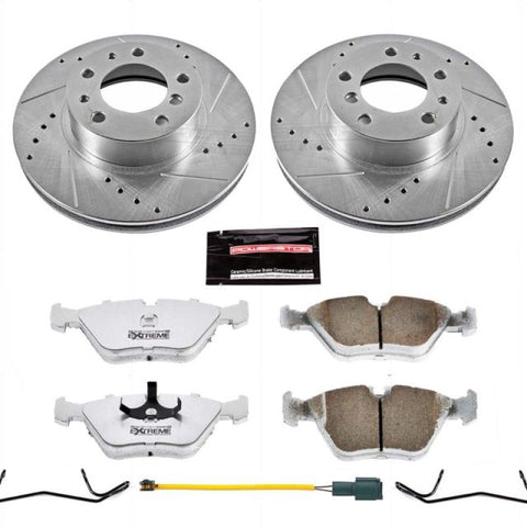 Power Stop 87-89 BMW 735i Front Z26 Street Warrior Brake Kit - K7331-26