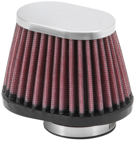 K&N 1-3/4in FLG 4 X 2-7/8in B 3 X 2in T 2-3/4in L Universal Clamp-On Air Filter - RC-2450