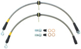 StopTech 04-08 Acura TSX / 03-07 Honda Accord Front SS Brake Lines - 950.40005