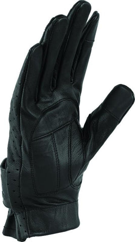 Kuryakyn Leather By River Road Tucson Leather Perforated Gloves Black - Small - 094472