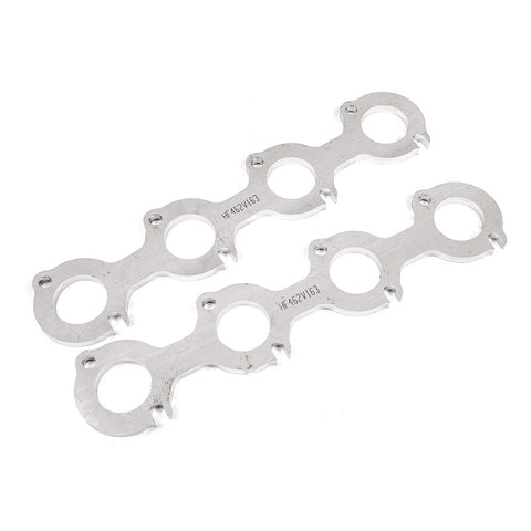 Stainless Works Small Block Ford 4.6L 2V Round Port Header 304SS Exhaust Flanges 1-3/4in Primaries - HF462V175