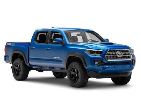 Raxiom 16-23 Toyota Tacoma CXR Series V2 LED Projector Headlights- Black Housing- Clear Lens - TT44175