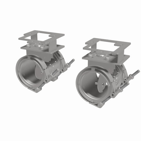 MagnaFlow 2018 Ford Mustang V8-5.0LGAS Exhaust Acc - 2.5in ID/OD - 304SS - Integrated V-Band Flanges - 10805