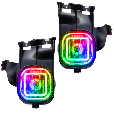 Oracle Ford Ranger 06-07 LED Fog Halo Kit - ColorSHIFT - 1232-333