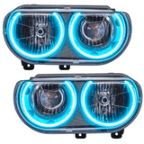 Oracle 08-14 Dodge Challenger SMD HL (Non-HID) - ColorSHIFT w/o Controller - 7720-334