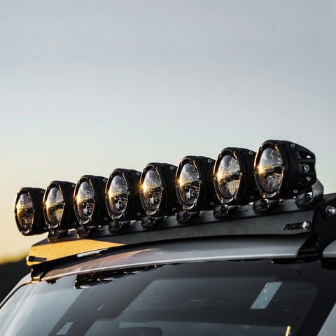 Rigid Industries 2021+ Ford Roof Pod Mount - fits 8 RIGID 4in 360-Series lights - 46729