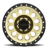 Method MR315 17x8.5 +25mm Offset 8x6.5 130.81mm CB Gold/Black Street Loc Wheel - MR31578580125