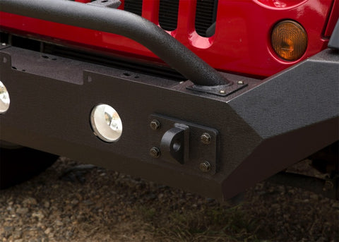 Rugged Ridge Spartan Front Bumper HCE W/Overrider 07-18 Jeep Wrangler JK - 11548.01